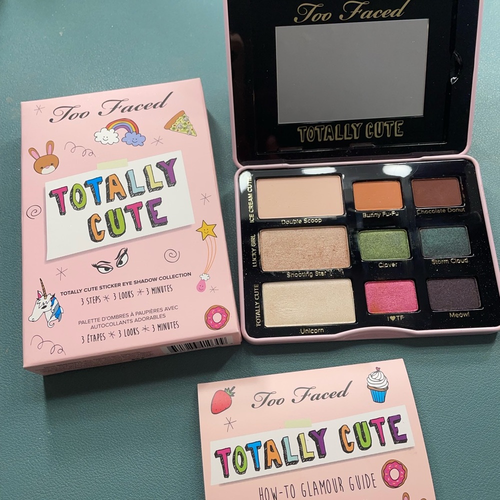 Discontinued Too Faced Totally Cute Eyeshadow Palette